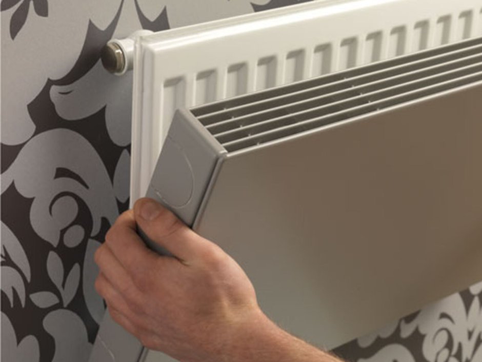 Экран на батарею на кухне