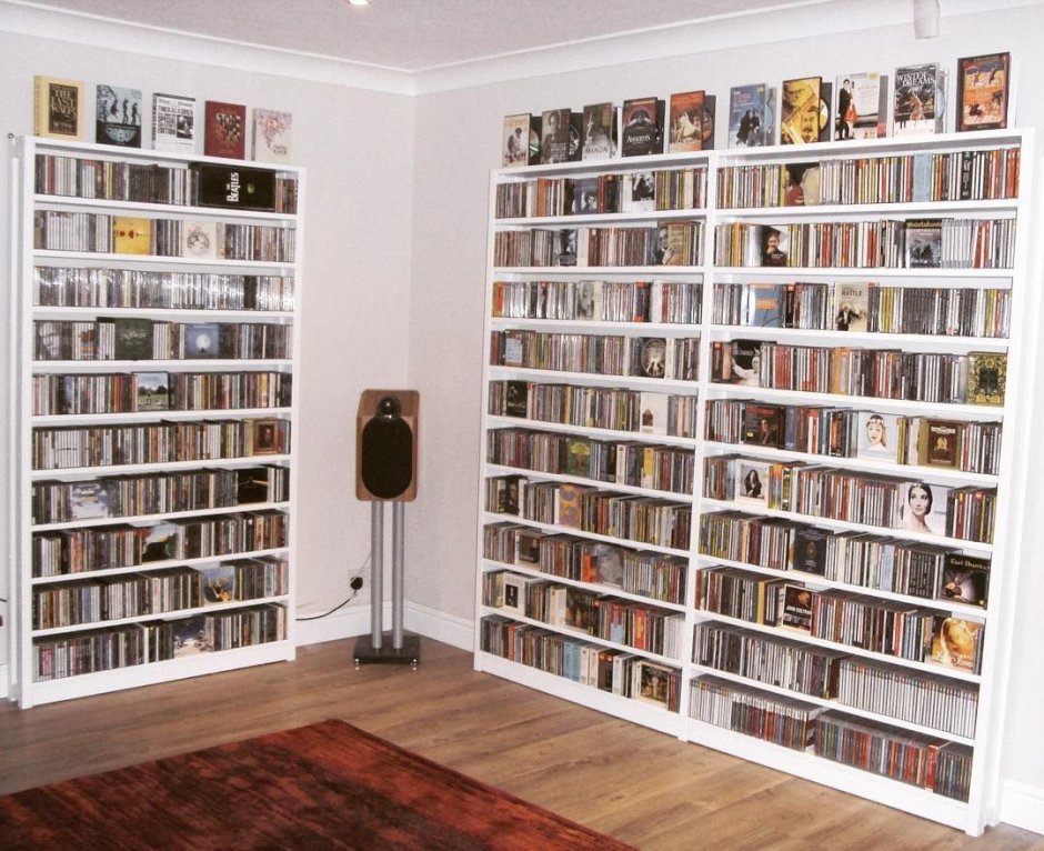 Стеллаж для виниловых пластинок