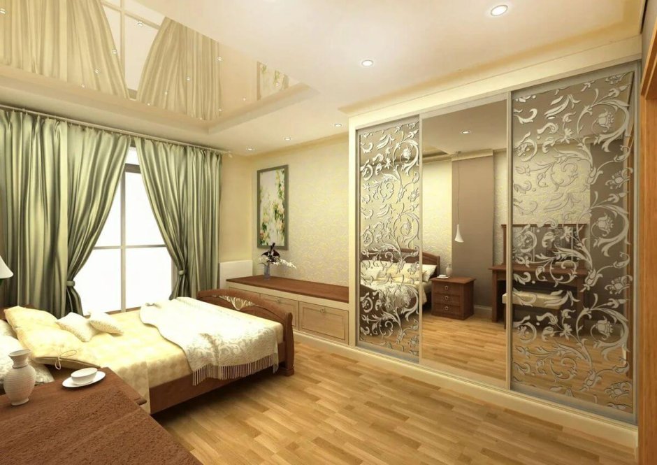 Карниз с подсветкой в интерьере