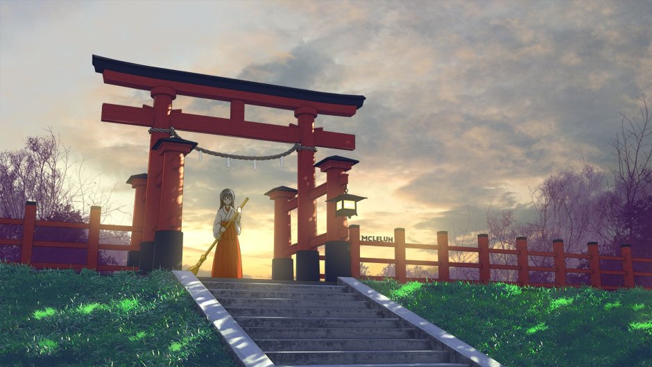 Врата тории тату