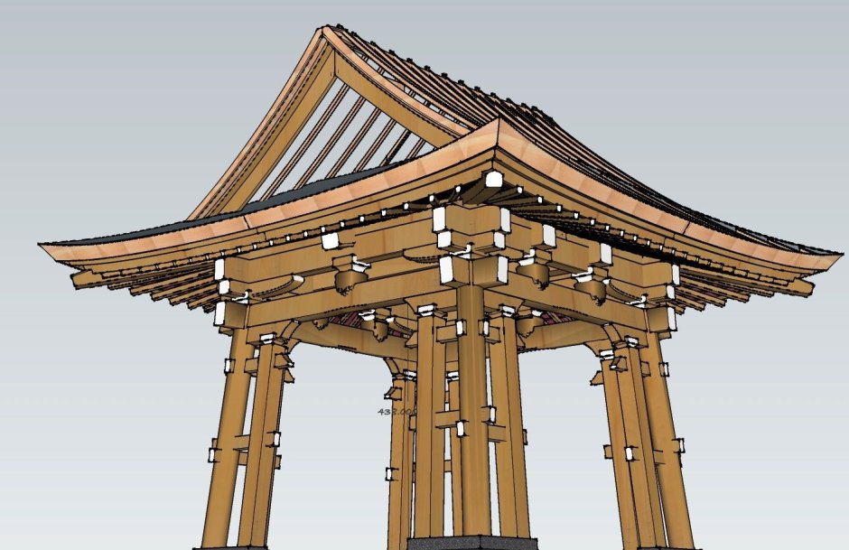 Заборчик в японском саду