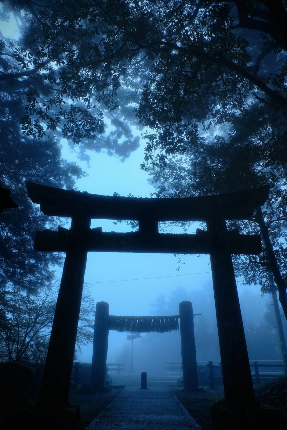 Японские стилизованные ворота