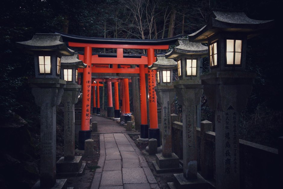 Пергола в китайском саду