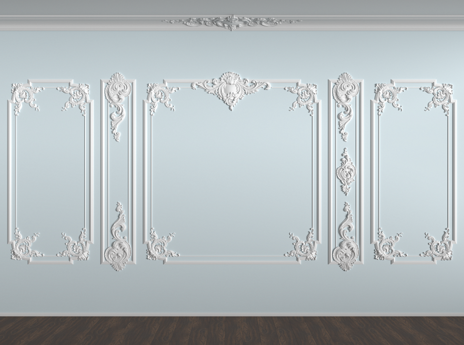 Рамки лепнина на стену