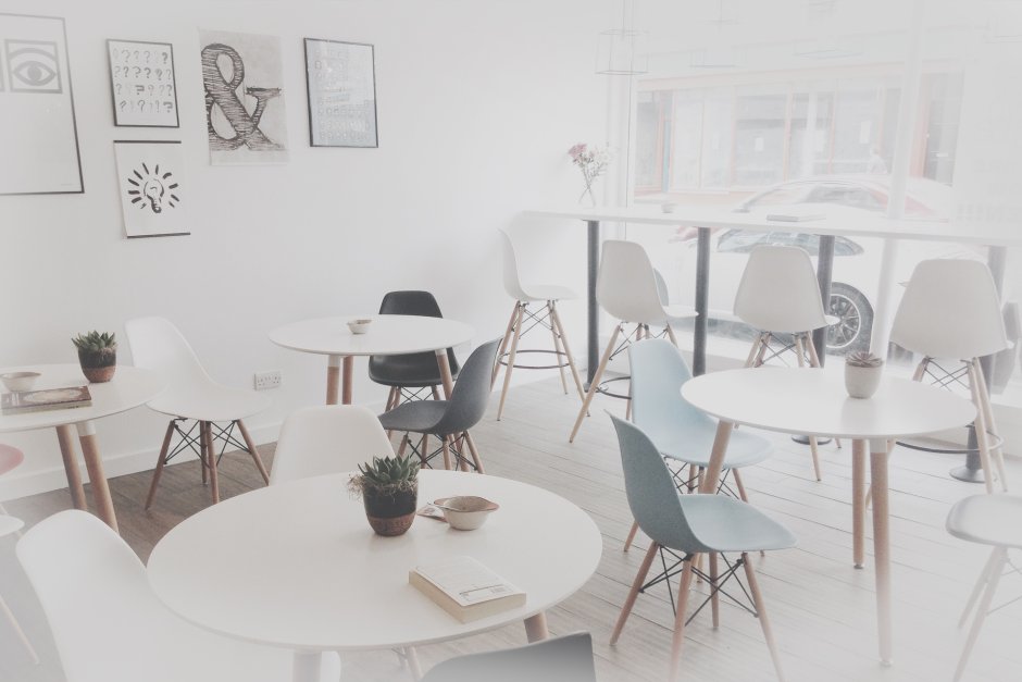 Кофейня в скандинавском стиле