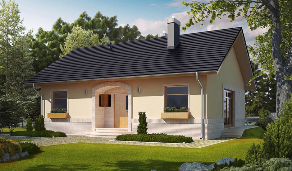 СИП дом 100м2 одноэтажный