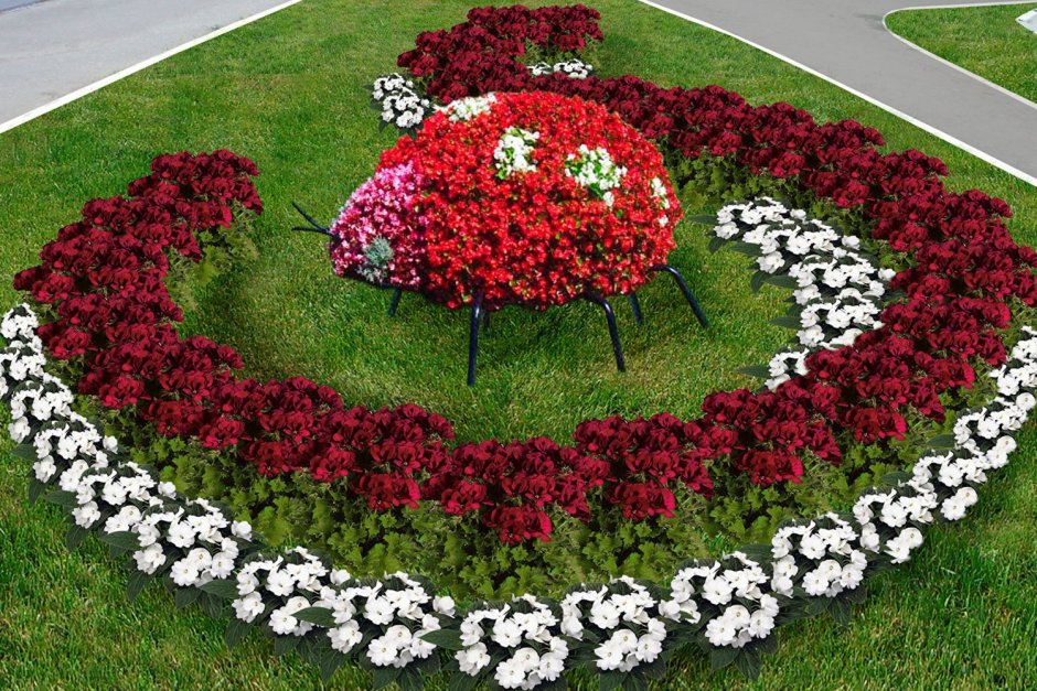 Клумбы, рокарии, рабатки