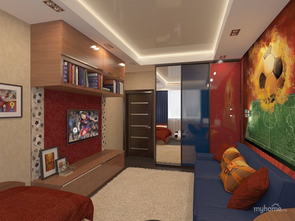 Обычная комната для девочки