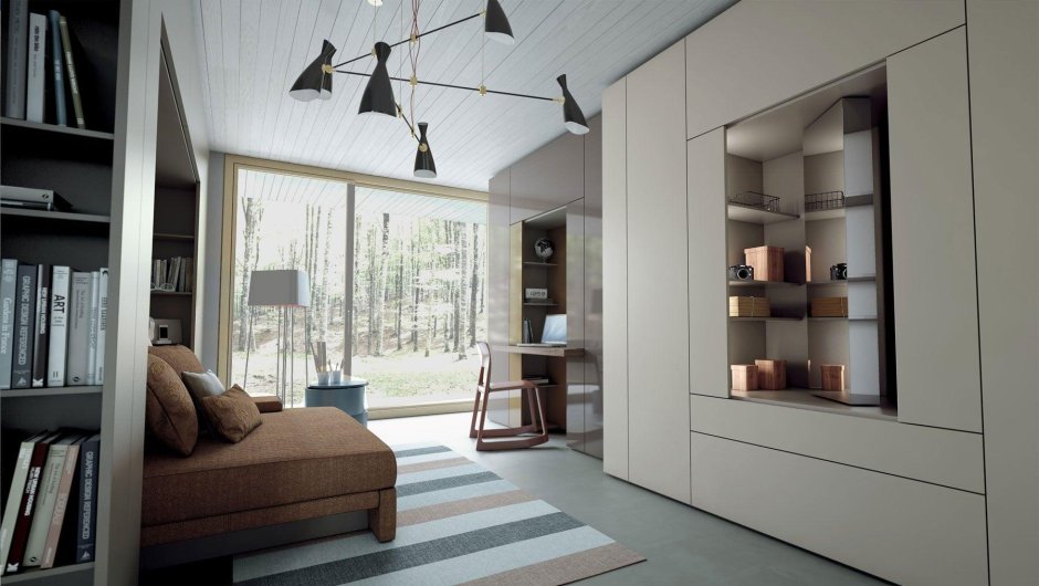 Система хранения в гостиной