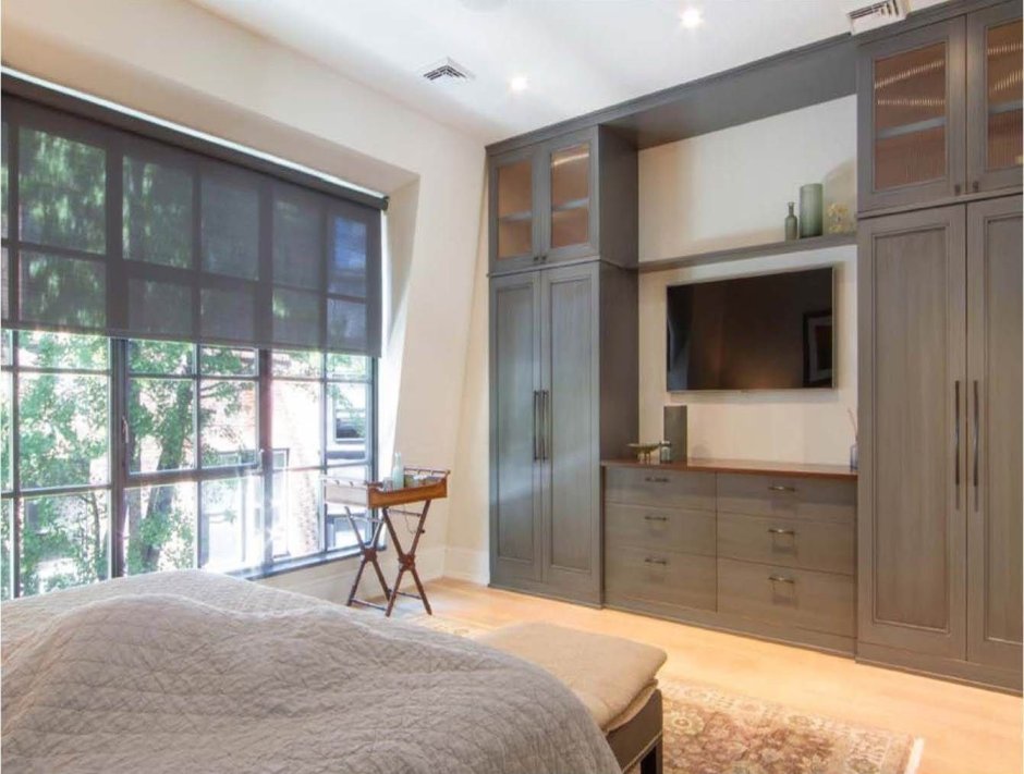 Шкаф с телевизором в спальню