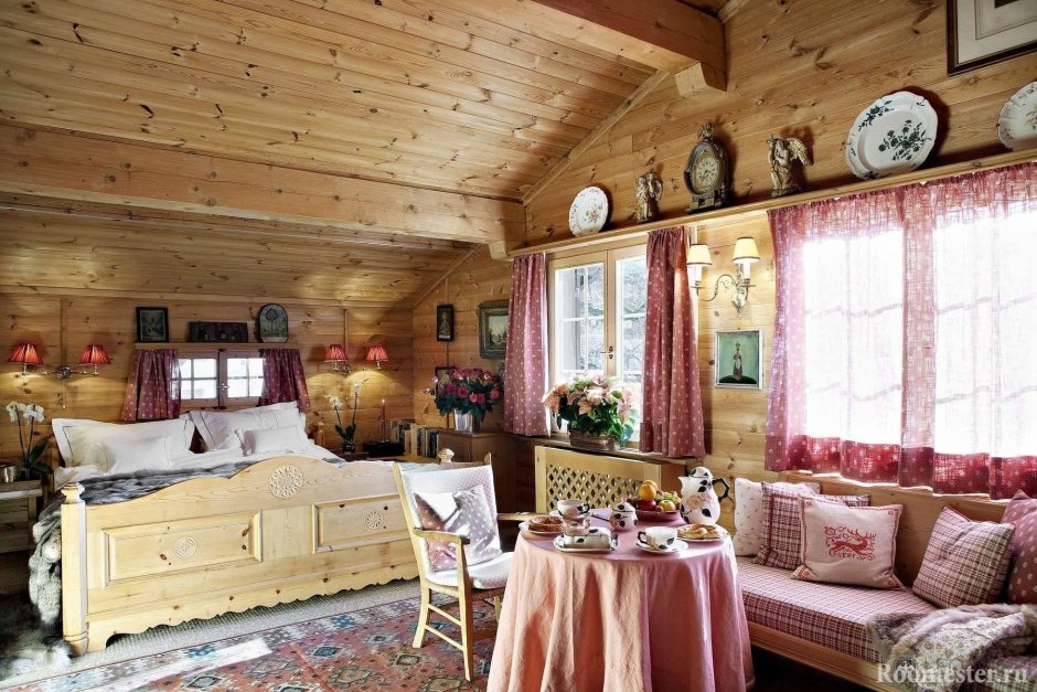 Интерьер русской избы