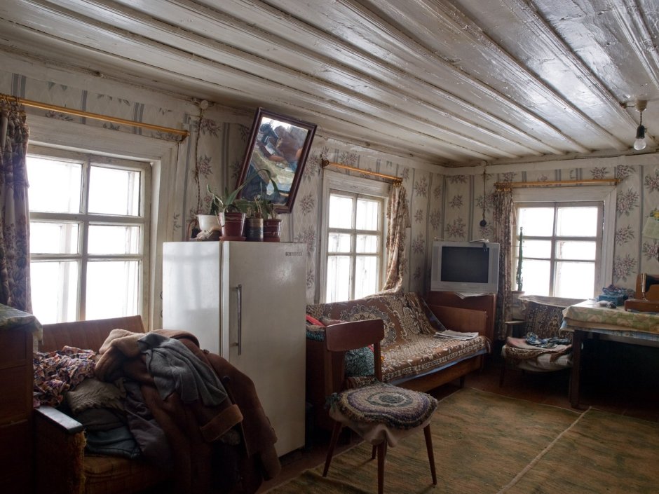 Комната в уютном деревенском стиле