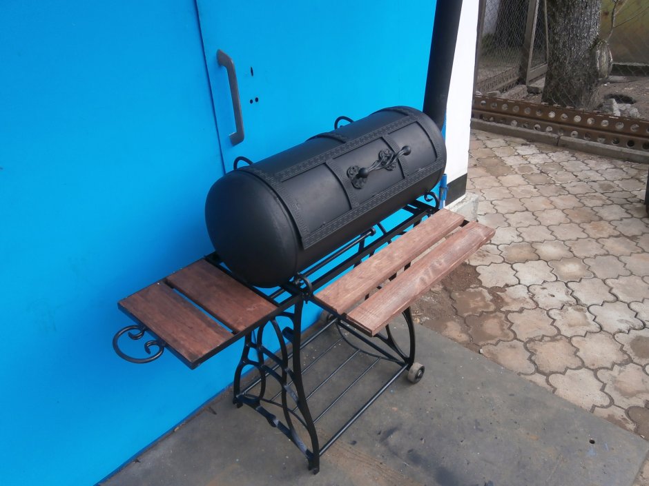 Мангал с пропановского баллона