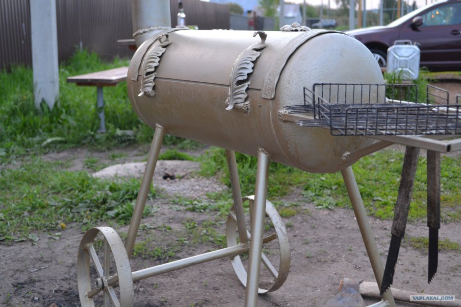 Разборные ножки для мангала из баллона