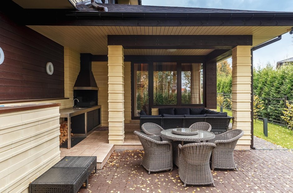 Барбекю на террасе