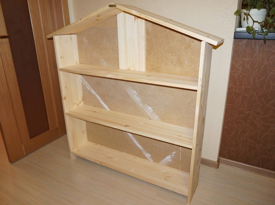 Стеллаж из вагонки