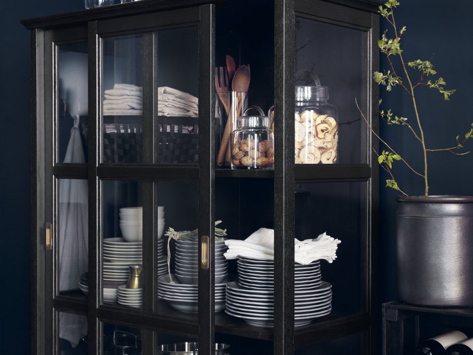 Буфет серый