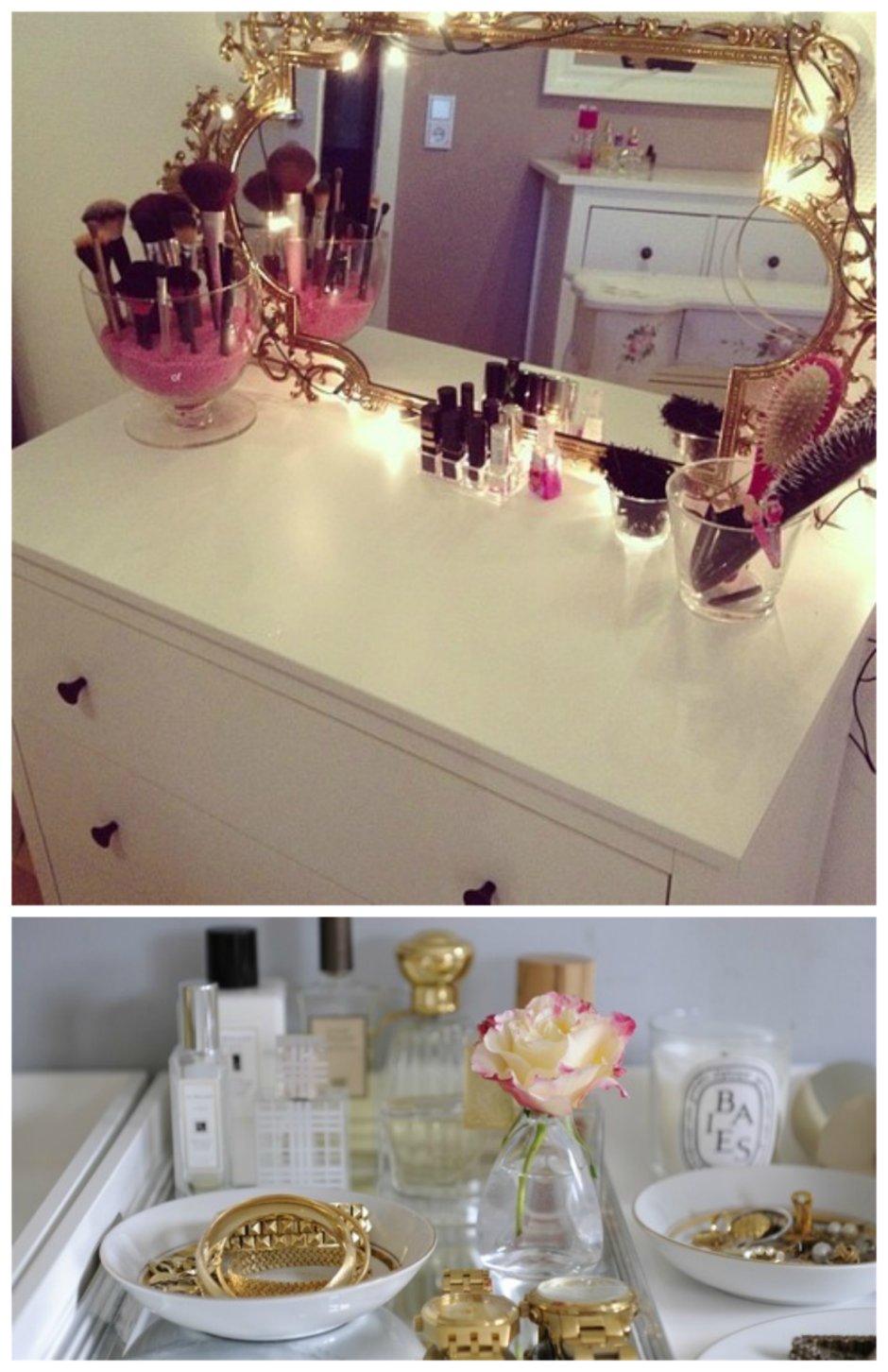 Бардак на туалетном столике