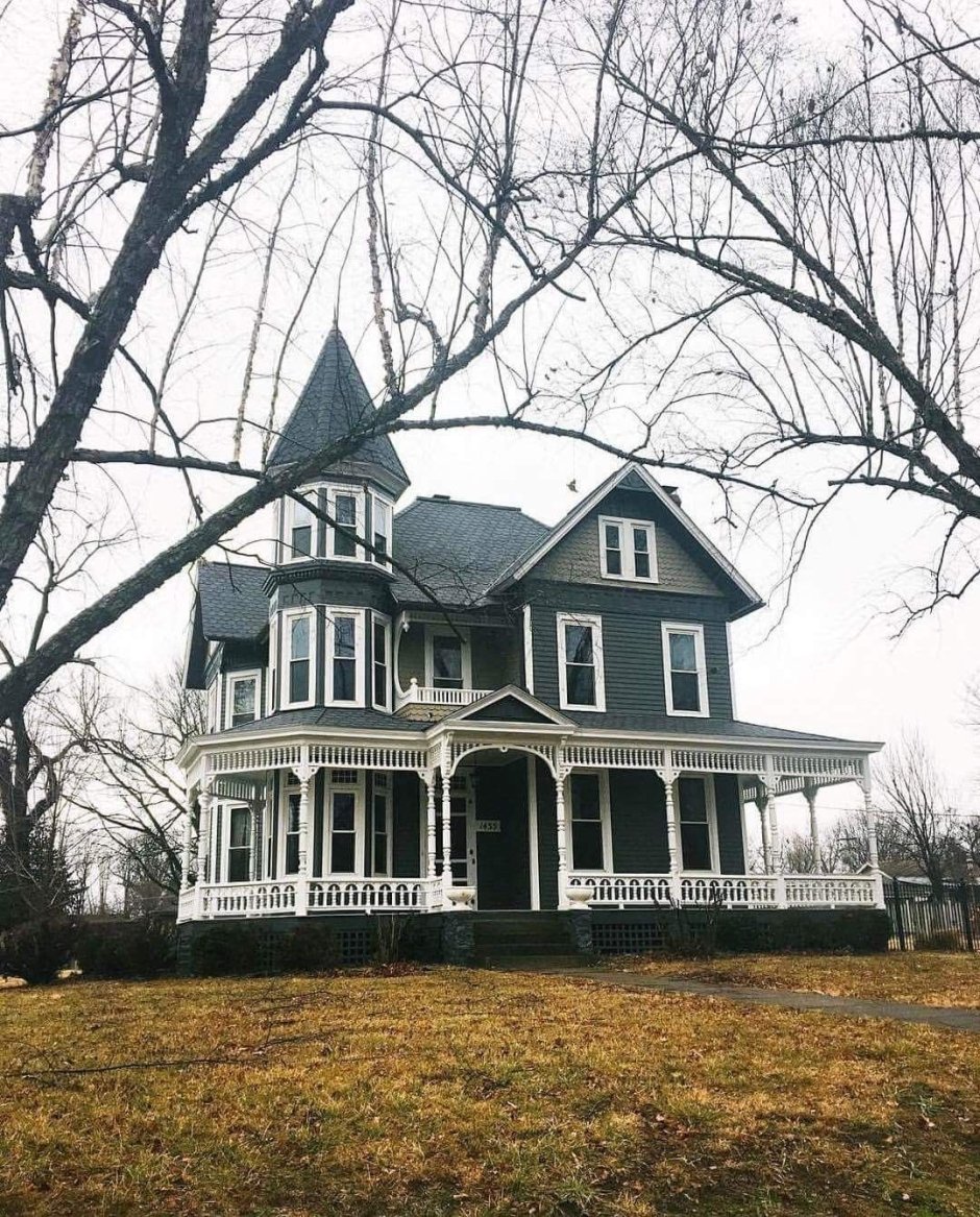 Старинный американский дом