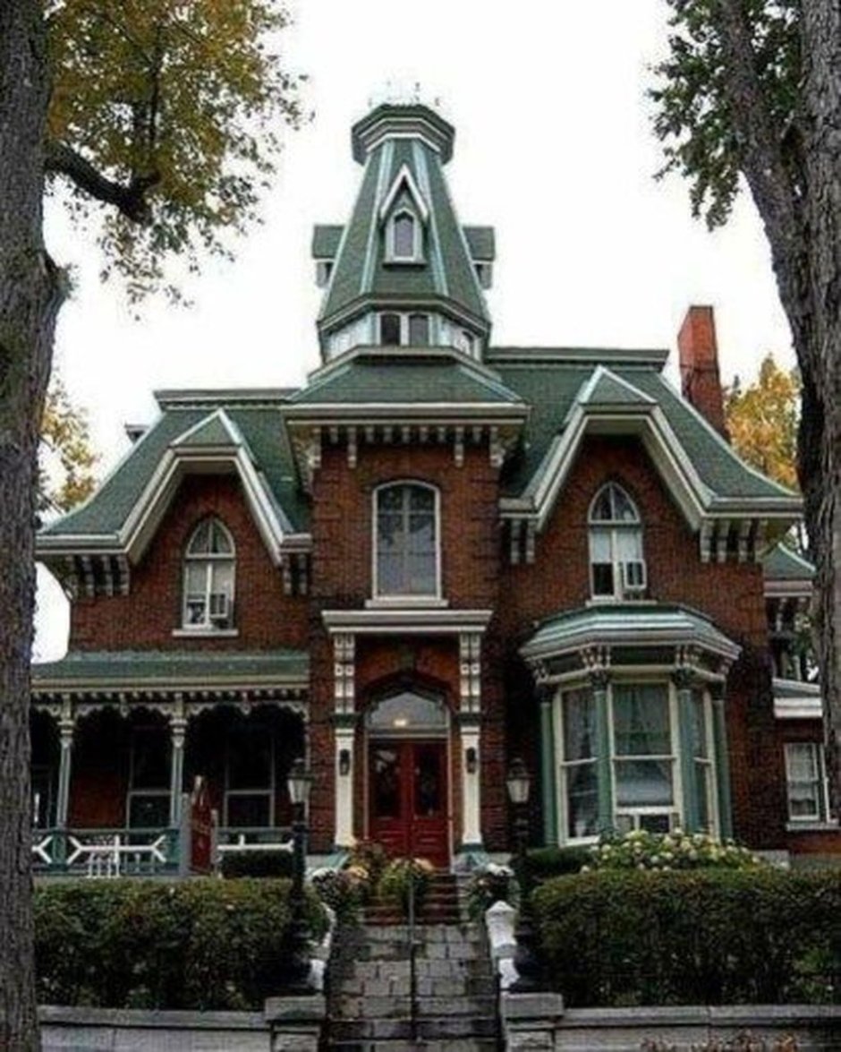 Викторианский стиль архитектура стиль королевы Анны