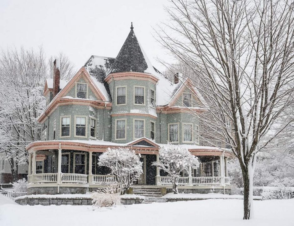 Особняк викторианской эпохи с зимним садом