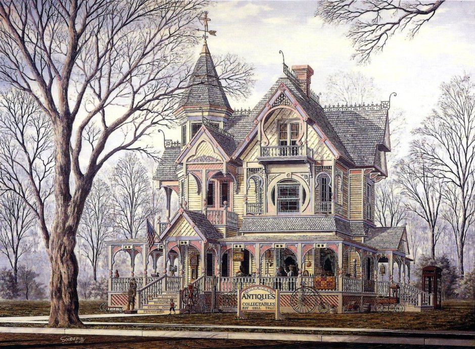 Дмитрий Новиков Архитектор Викторианский дом