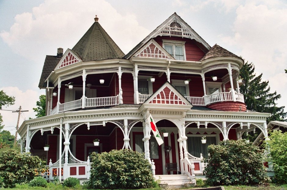 Викторианские дома в Нью джерси
