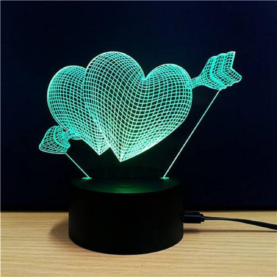 Бра из прозрачного акрила