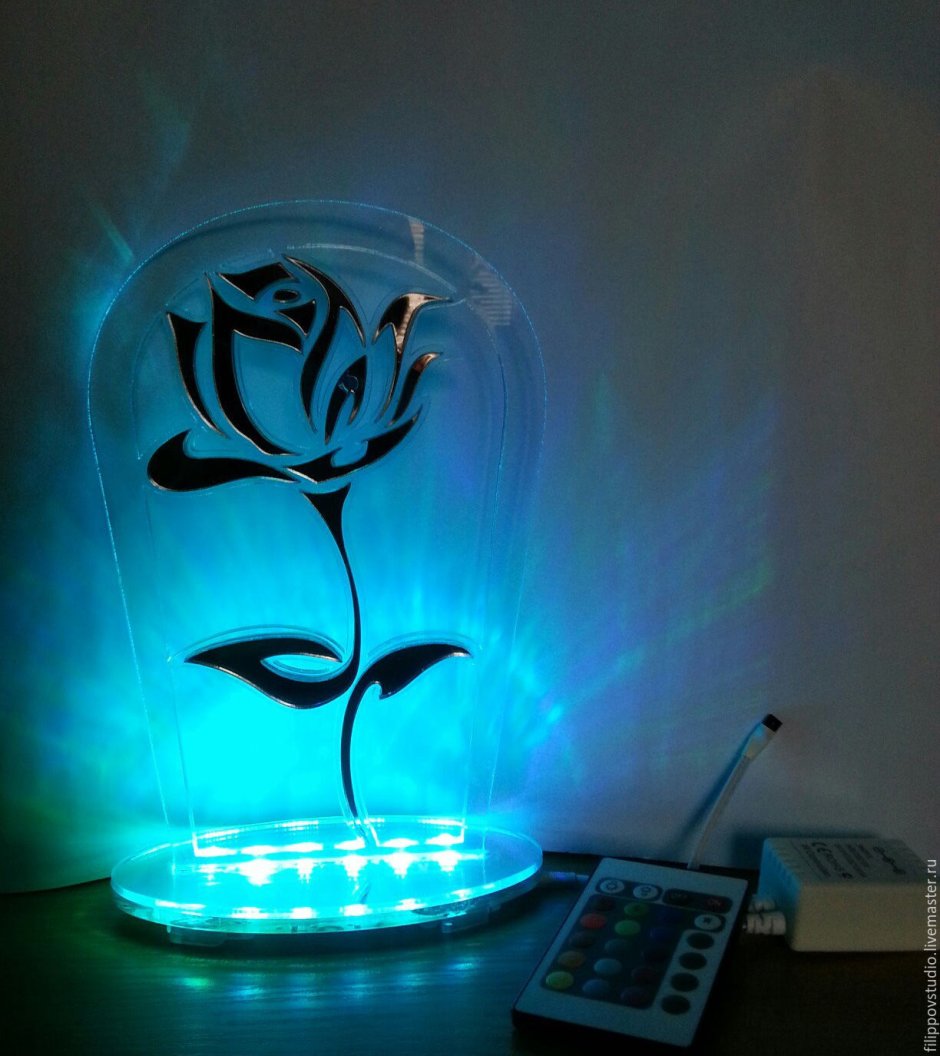 Ночник из оргстекла