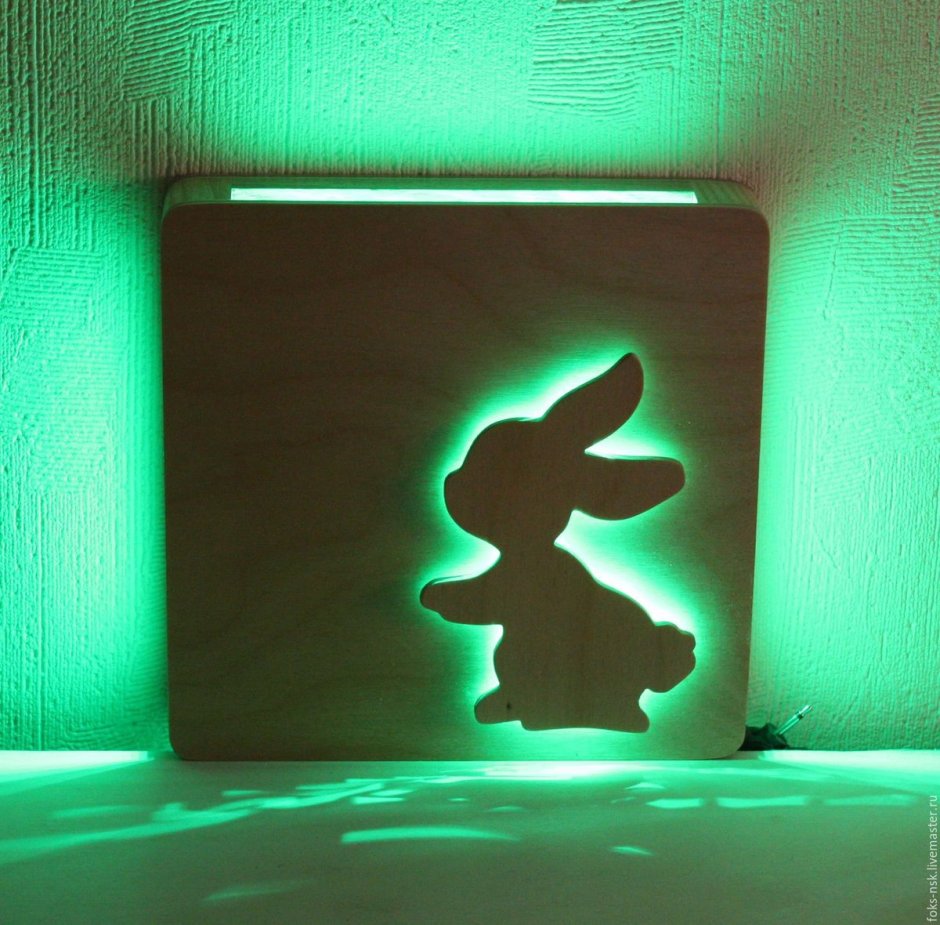 Светодиодный 3d ночник Геншин