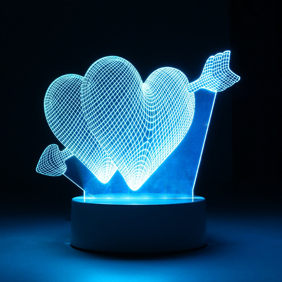 Ночник из дерева