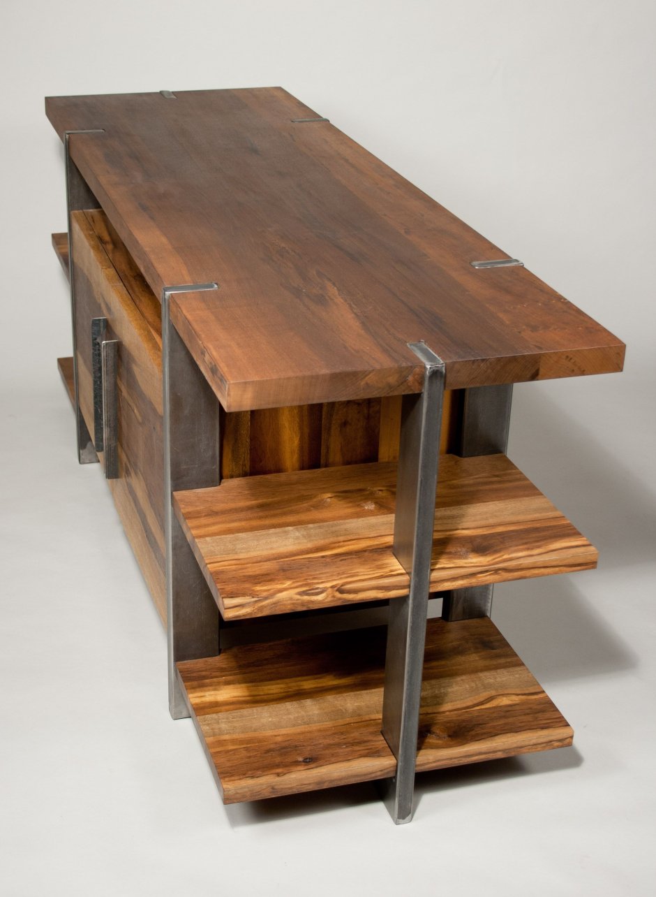 Журнальный стол Wood Steel Liverpool