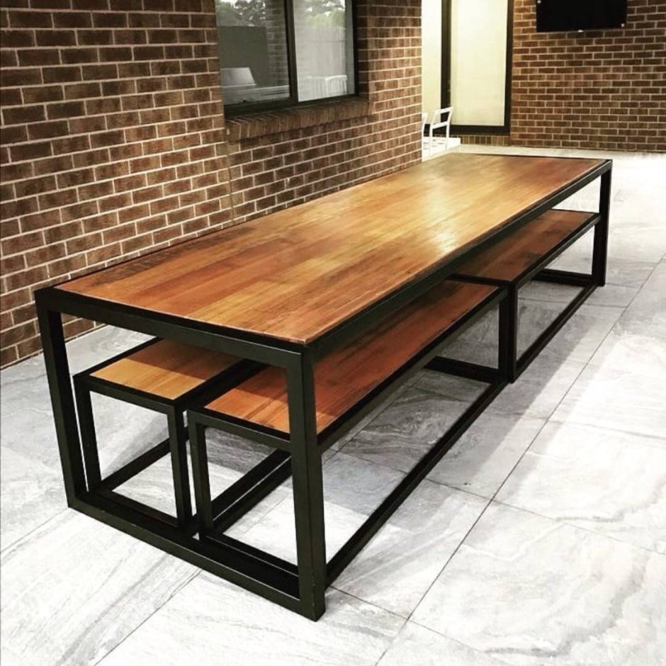 Мебель лофт лавочка