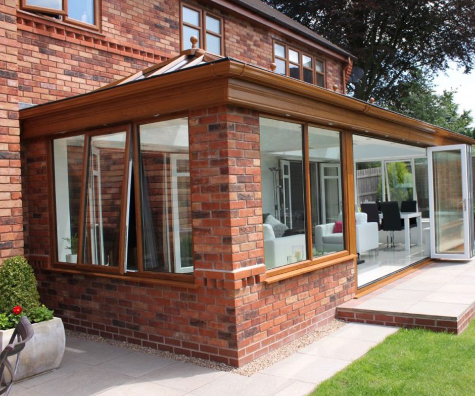 Веранда из кирпича