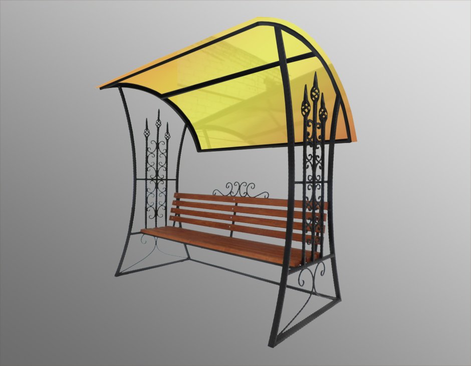 Скамья с навесом Скиф 63