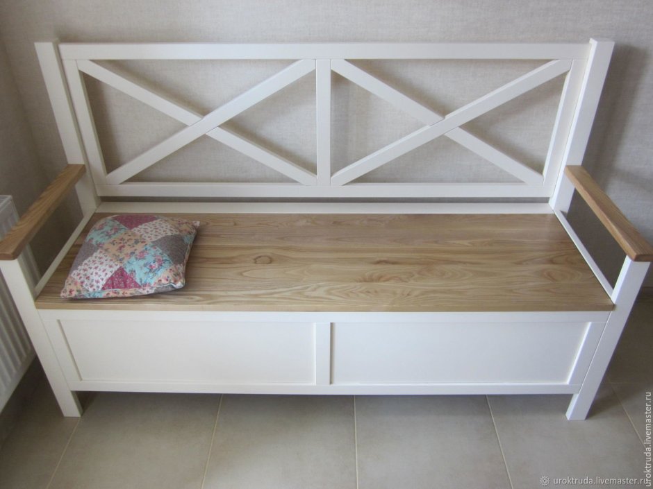 Скамья с тремя ящиками Seat benchhx14-114a