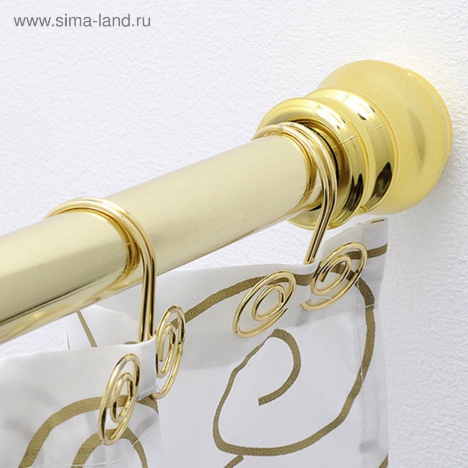 Шторы на круглом карнизе