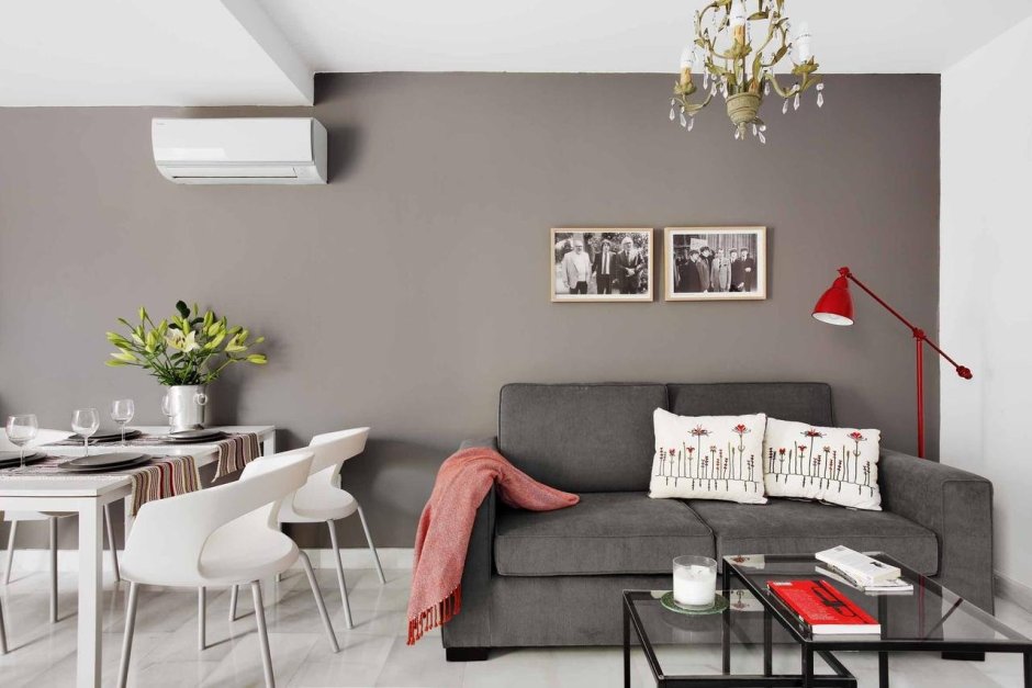 Кофейный цвет стен