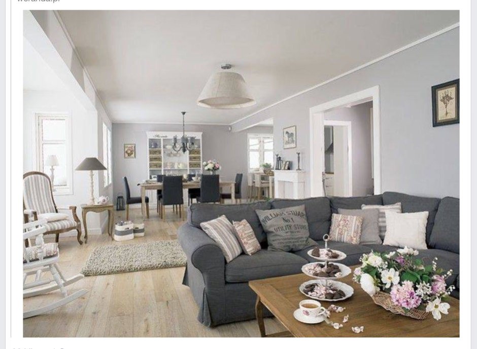 Интерьеры домов серые стены