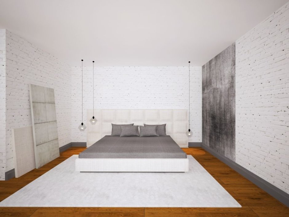 Спальня Сканди лофт