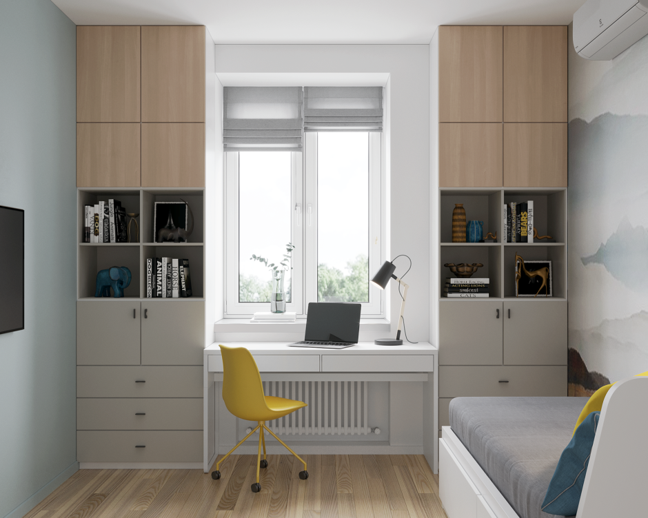 Рабочая зона у окна