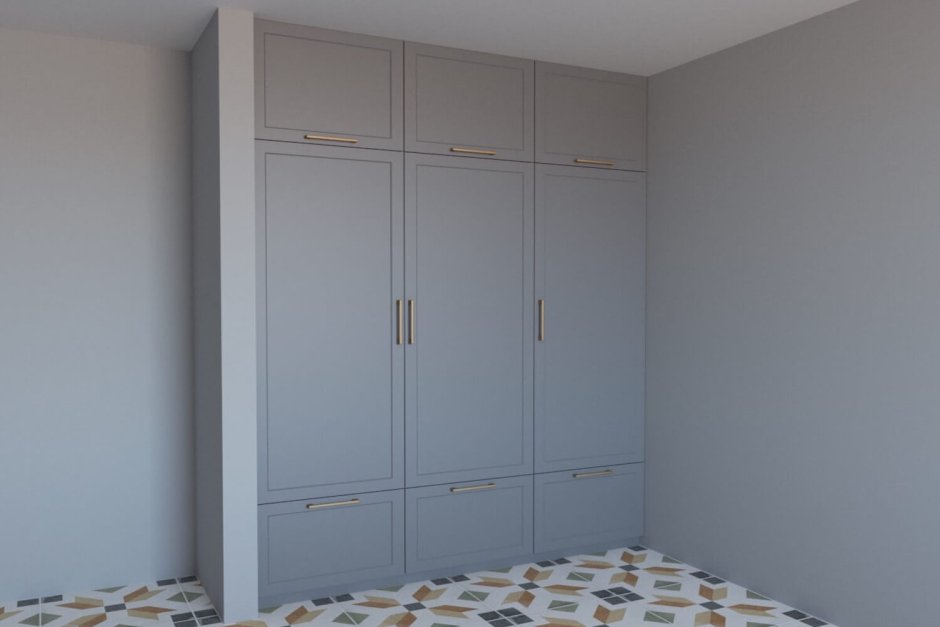 Шкаф в нише