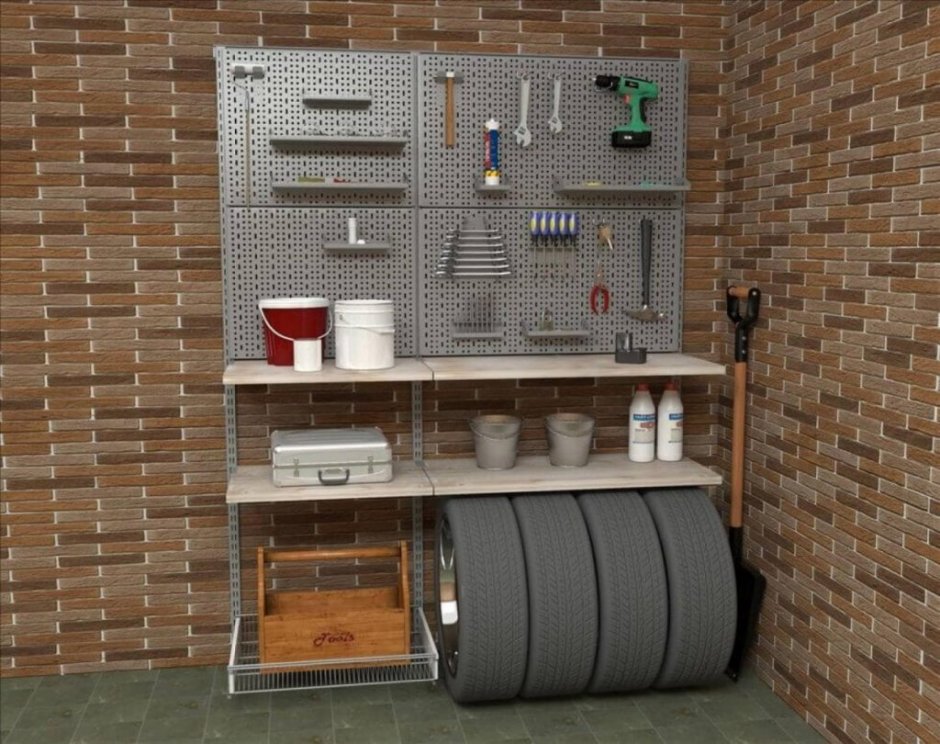 Стеллаж в гараж