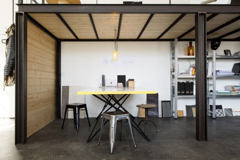 Мебель для гаража в стиле лофт