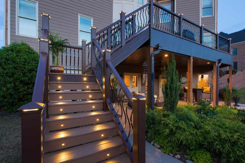 Лестница ДПК Wood Decker