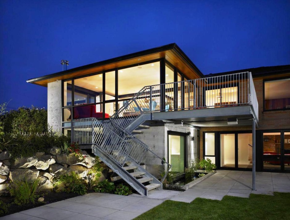 Современный частный дом