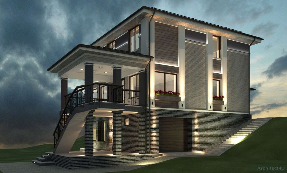 Проекты трехэтажных домов