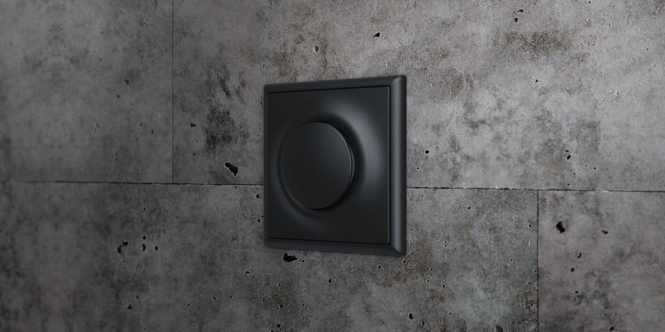 Выключатели ABB Levit черный