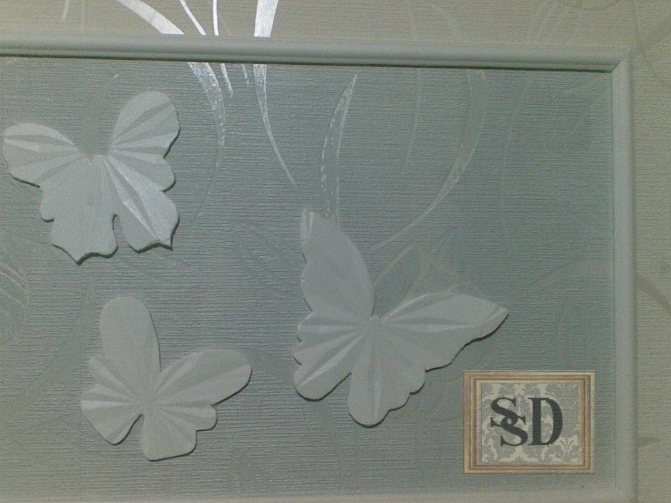 Панно из потолочной плитки