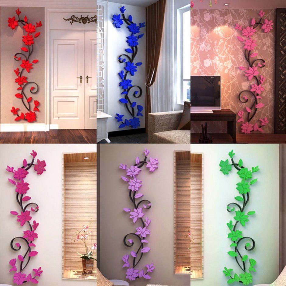 Украшение на стену из пенопласта